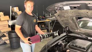 JLT Ram Air Intake  W/ Shaker Hookup For 2003-2004 MACH 1 | How to Install