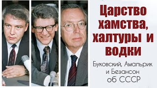 Царство хамства, халтуры и водки. Об СССР рассказывают Буковский, Амальрик и Ален Безансон.