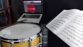 Solo 26 from "The All-American Drummer" Charley Wilcoxon 92bpm