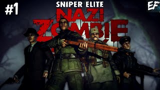 Sniper Elite Nazi Zombie Army: Horror Walkthrough #1 -  INTRO (4K)