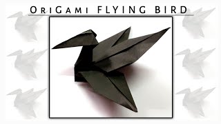 Origami Flying Bird | How to make a paper bird