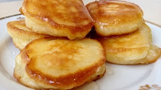 Оладьи (Оладушки) Пышные и Мягкие | Pancakes/Fritters  Recipe, English Subtitles