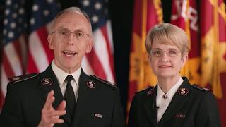 Inaugural Words from Commissioners Kenneth and Jolene Hodder, National Leaders of The Salvation Army