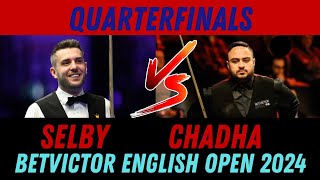 Mark Selby vs Ishpreet Singh Chadha | Deciding Frame Thriller | BetVictor English Open 2024