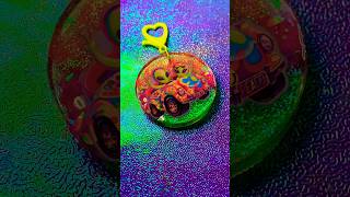 LISA FRANK Alien Ride Resin Keychain👽🌸🌈 #resin #resinart #resinkeychain #shorts #shortsvideo #y2k