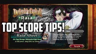 "HOW TO GET HIGH SCORES!" RAIA DEFEND EVENT TIPS & TRICKS! | Black Clover: Phantom Knights