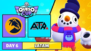 CHASMAC GAMING vs ATR | DÍA 6 LATAM | WINTER SPLIT QUESO CUP EDITION | Brawl Stars