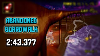 【MKW CT WR】 Abandoned Boardwalk - 2:43.377