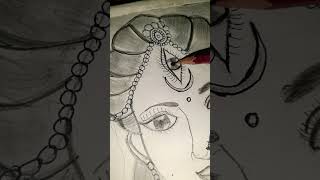 Jay Durga maa new painting pencil shading 🚩🚩🚩🚩