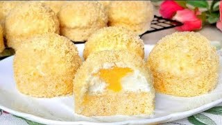 Sie verschwinden in 1 Minute🍋  Das Dessert ist ein wahrer Genuss. 👌Schnelles und einfaches Rezept!