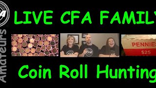 Pennies & Ohio trip talk! Free Coin Giveaway Live Stream Chat w/the CFA's! YouTube Giveaway