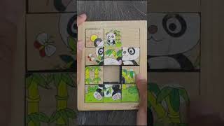 SLIDE PUZZLE PANDA! SUSAH GAK?! #puzzle #numpuz #lebahkantor