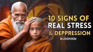 10 signs of Real depression and stress | Buddhism