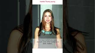 ✅ Ivanka Trump young !