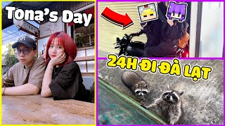 NABEE VÀ TOGA THỬ THÁCH 24H ĐI PHƯỢT XUYÊN ĐÀ LẠT CÙNG SINH TỐ TEAM - TONA'S DAY | Nabee TV