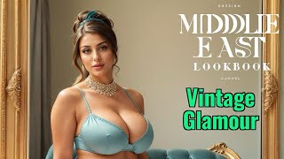 [4K] Middle East Al Lookbook-Arabian-Vintage Glamour