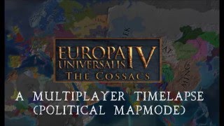 EU4 Multiplayer - Summer 2015: Political Map Timelapse