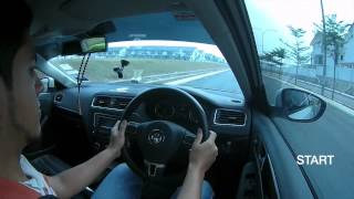 VW Jetta 1.4tsi Jetex Acceleration 0 - 100kmh (7.2s)