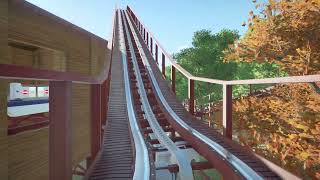 Rosewood Runner Coaster Ride | Planet Coaster First-Person POV