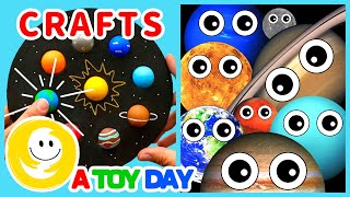 Planets Crafts for BABY best Compilation | Mercury Venus Earth Mars Jupiter Saturn Uranus Neptune