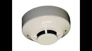 Smoke detector types and it's  working ./Ionization type/Photoelectric type as per NFPA.