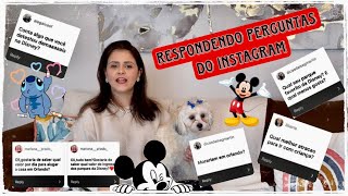 Respondendo perguntas do Instagram sobre Orlando e Disney 🏰 qual park você não gosta? Moraria lá?