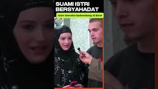 Viral: Sepasang Suami Istri Artis Hollywood bersyahadat  #kisahmualaf #mualafcerdas