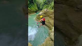 Canyoning, Cebu - Philippines 🇵🇭 #travel #traveler #nature #canyoning #canyoneering #cebu