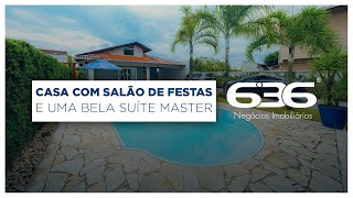 IMÓVEL DE ALTO PADRÃO COM SUÍTE MASTER E SALÃO DE FESTAS | 636 Negócios Imobiliários | Joinville