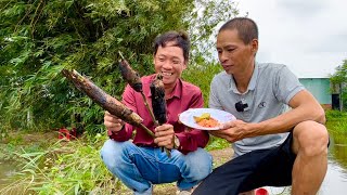 TVM-CÁ LÓC NƯỚNG RƠM MÙA NƯỚC LŨ CÙNG|Thắng Ròm Miền Tây…TẬP 65