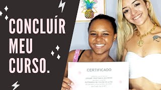 VLOG: LEVEI O BABY NO PEDRIATRA E CONCLUIR MEU CURSO DE EXTENSÃO DE CÍLIOS!! 😍💕✅