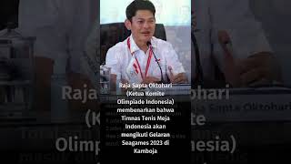 Timnas Tenis Meja Indonesia mengikuti Seagames 2023 #shorts