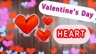 Valentine’s Day HEART Gift Tutorial Paper Craft | Сердце на День Святого Валентина