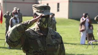 Virginia National Guard welcomes first female infantry company commander