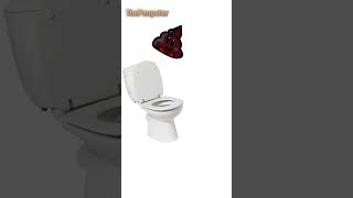 Poopster Dies By a Toilet! (Stairs 2 Parody) #stairs #animation #memes #meme #shorts