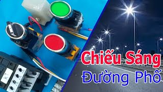 Mạch Điện Chiếu Sáng Đường Phố 2 Chế Độ Dùng Cảm Biến Ánh Sáng