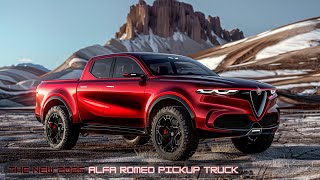 Пикап Alfa Romeo 2025 года: где итальянская роскошность и практичность встречаются !!