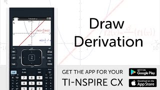 Draw Derivation - Manual for TI-Nspire CX Calculator