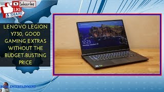 Lenovo Legion Y730, Good gaming extras without the budget busting price