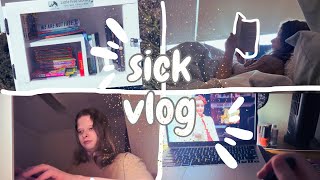 writer reset vlog // sick days in the life of a writer and college student