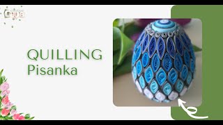 ✂ Quilling jajko wielkanocne - Quilling easter egg