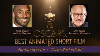 Kobe Bryant - Oscar Nomination for "Dear Basketball"