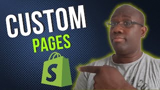 How to Add Custom Pages to Your Shopify Store in 2025 (Shopify Tutorial For Beginners)