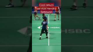 Hendra Setiawan's Cool return service #video #viral #badminton #hobibulutangkis