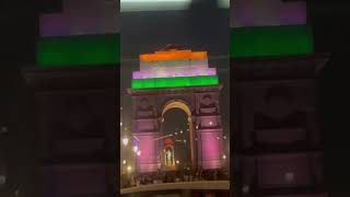 India Gate New Delhi@ 9PM