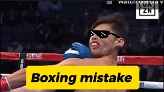 Boxing mistake. Defense basics.