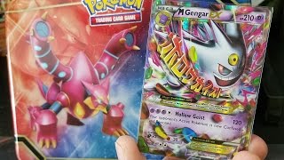 SHINY MEGA GENGAR EX! OPENING A POKEMON 2016 COLLECTOR'S CHEST - POKEMON UNWRAPPED OT