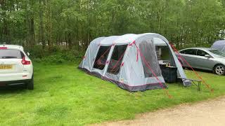 Tent pitch 138 electric hook up sherwood pines