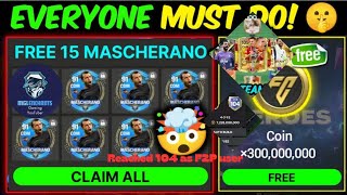 FREE 101 player 15x Mascherano , millions of coins ,104 as f2p in fc mobile | MGL ENCHANTS