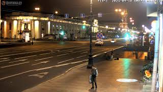 LIVE St. Petersburg Nevskiy ave. Sadovaya str. Невский проспект Садовая улица Санкт-Петербург онлайн